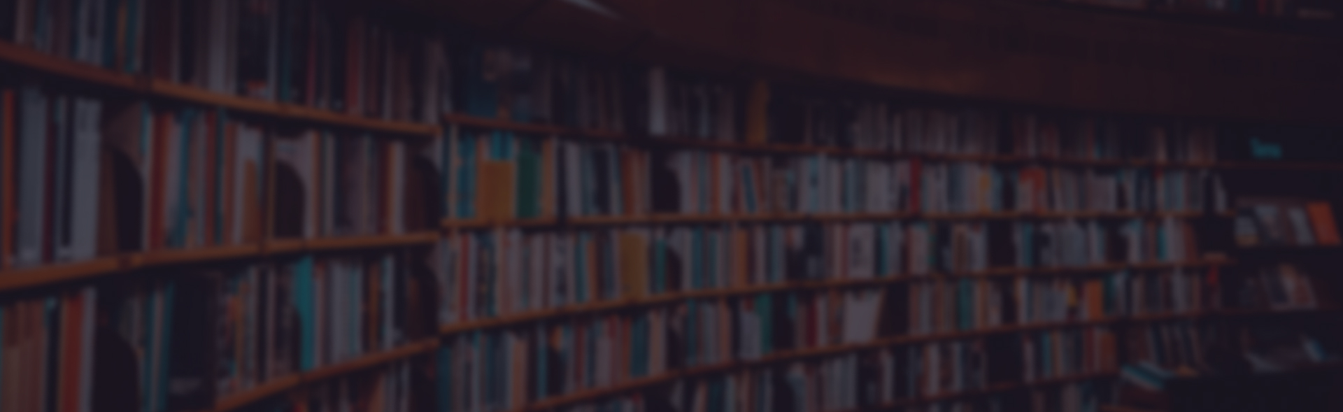 Bookshelves filled with colorful books